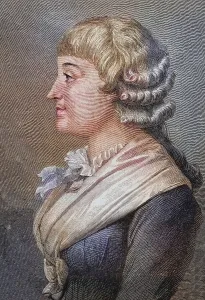 Madame Roland. Vice Countess Jeanne-Marie Roland de la Platiere