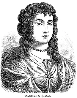 Madelaine de Scudery, portrait