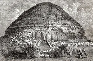 Madghacen oder Medracen, ein koeniglicher Mausoleum-Tempel der numidischen Berberkoenige