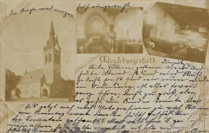 Magdeburgerforth, view around 1910