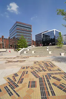 The Magellan Terraces and Sandtorkai quay in the HafenCity district of Hamburg