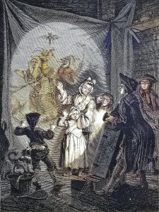 The Magic Lantern by Schenau, Laterna magica