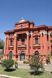 Magnificent building of archaeological museum at bangalore