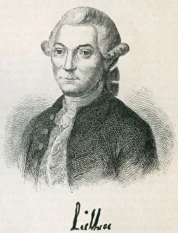 Magnus Gottfried Lichtwer, Historical Illustration from Otto von Leixner: Illustrated History of German Literature