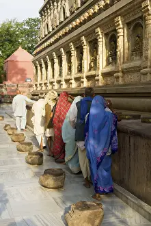 Mahabodhi temple, Bodhgaya, Bihar, India