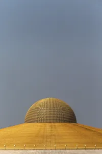 Mahadhammakaya Cetiya Chedi of the Wat Phra Dhammakaya temple
