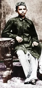 Mahatma Gandhi at Rajkot, Gujarat, India, Asia, 1883, Asia