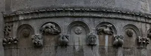 Main apse, hunting frieze, southern third