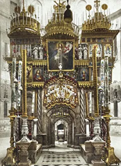 Main facade, Church of the Holy Sepulchre