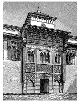 Main gate of the Alcazar of Seville