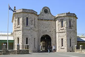 Main gate of Fremantle Prison from 1850