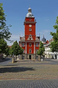Main market square and historic town hall