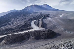 Category Mountain Landscapes Prints: Main and secondary craters Torre del Filosofo