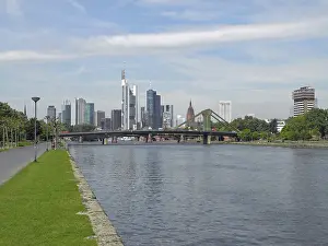 Main, skyline, high-rise building