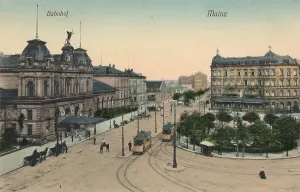 Main station of Mainz, Rhineland-Palatinate