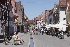 Main street, Forchheim, Franconian Switzerland