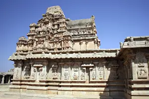 Main temple of Hajara Rama, Hampi Vijayanagar ruins