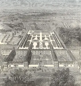 The Maison Royale de Saint-Louis in 1684