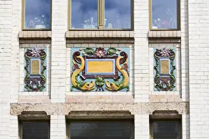 Majolica houses by architect Reinhold Siebert