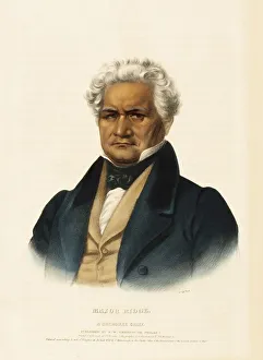 Major Ridge. A Cherokee Chief (1838)
