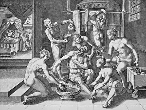 The makeover, copper engraving by Crispin de Passe