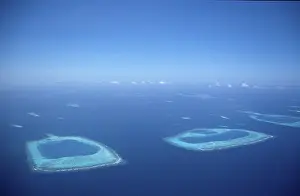 Maledivian Islands from the Air