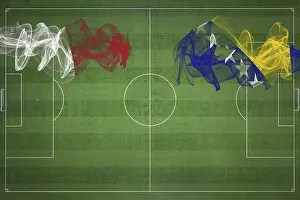 Malta vs Bosnia and Herzegovina Soccer Match