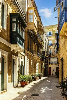 Maltese balconies, Gallariji, Vittoriosa