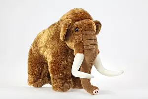 Mammoth as a soft toy