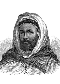 Man, type of a Kabyle, tribe from the mountainous landscape of Algeria