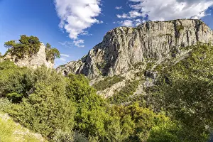 The Manikia Gorge on the island of Euboea or Evia