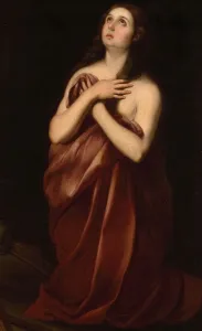 After the manner of Murillo's Mary Magdalene (1696)