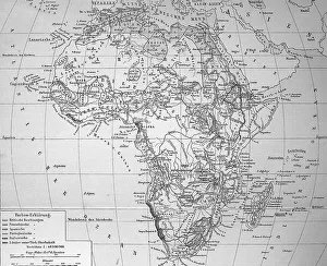 Map of Africa in 1884, Historical