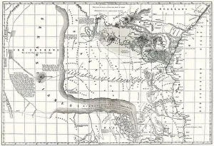 Map of Central East Africa with the suspected Lake Uniamesi
