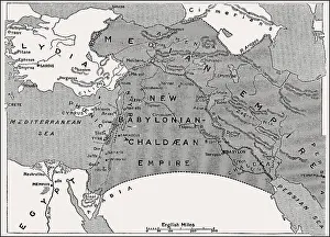 Map of the Empires after the fall of Assyria