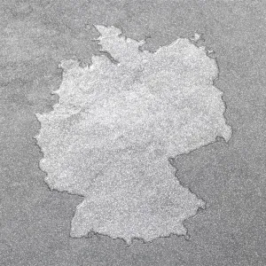 Map of Germany, silver background, map background