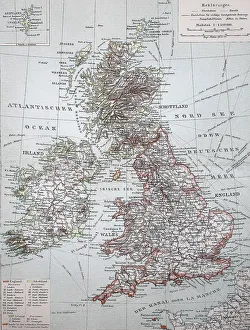 Map of Great Britain and Ireland