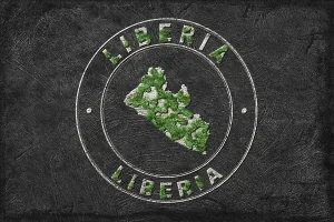 Map of Liberia Reforestation Green Agenda
