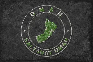 Map of Oman Reforestation Green Agenda