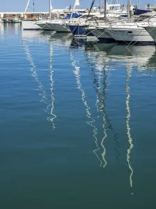 MARBELLA, ANDALUCIA/SPAIN - MAY 4 : Boats in the marina at Marbella Spain on May 4