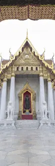 Marble temple, made of Carrara marble