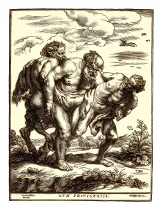 The March of Silenus, Christoffel Jegher after Rubens
