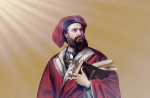Marco Polo, c. 1254 -1324, an Italian merchant