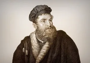 Marco Polo, c. 1254 -1324, an Italian merchant