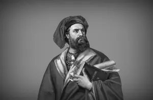 Marco Polo, c. 1254 -1324, an Italian merchant