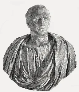Marcus Tullius Cicero, a Roman philosopher