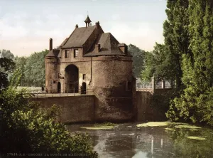 The Marechal city gate, Bruges