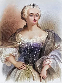 Maria Theresa of Austria (born 13 May 1717 in Vienna)