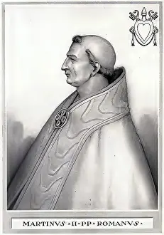 Marinus II (often erroneously called Martin III in the late Middle Ages)