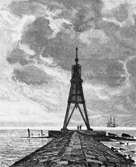 Maritime mark Kugelbake, Cuxhaven
